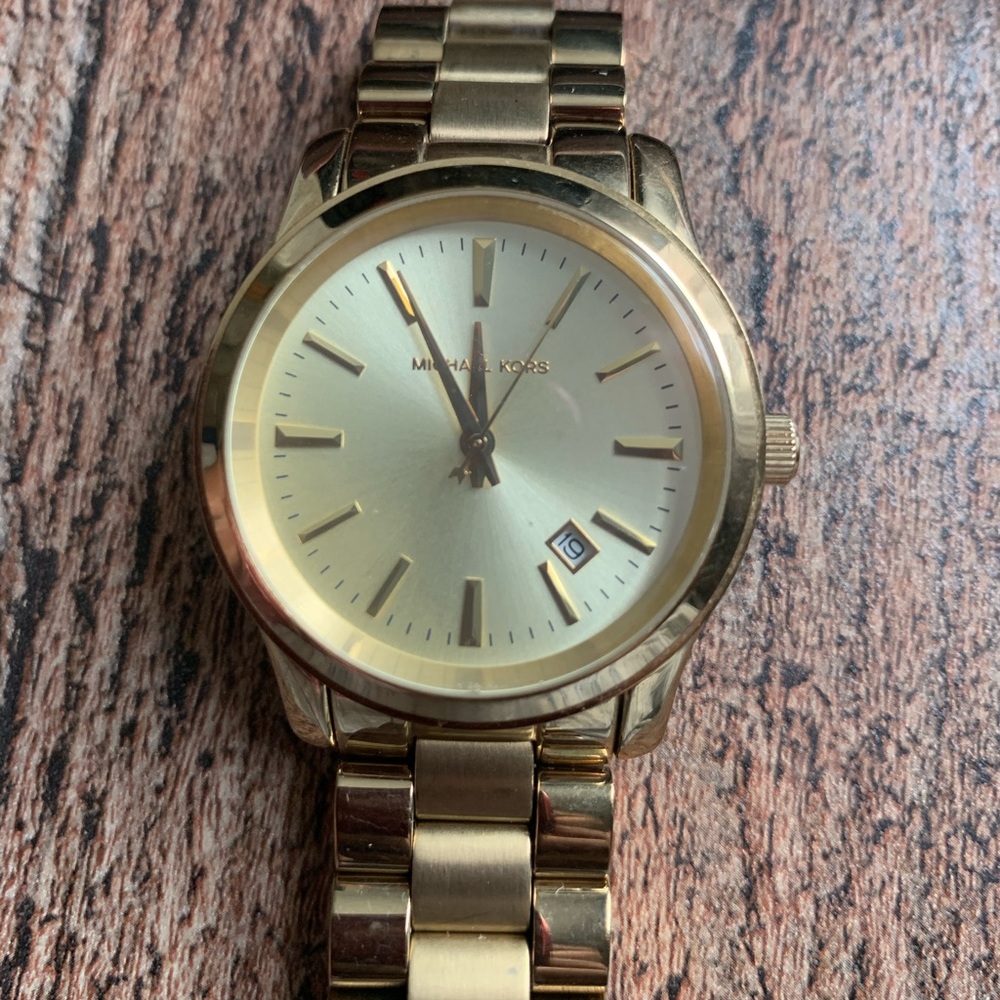Women’s Gold MK Watch
